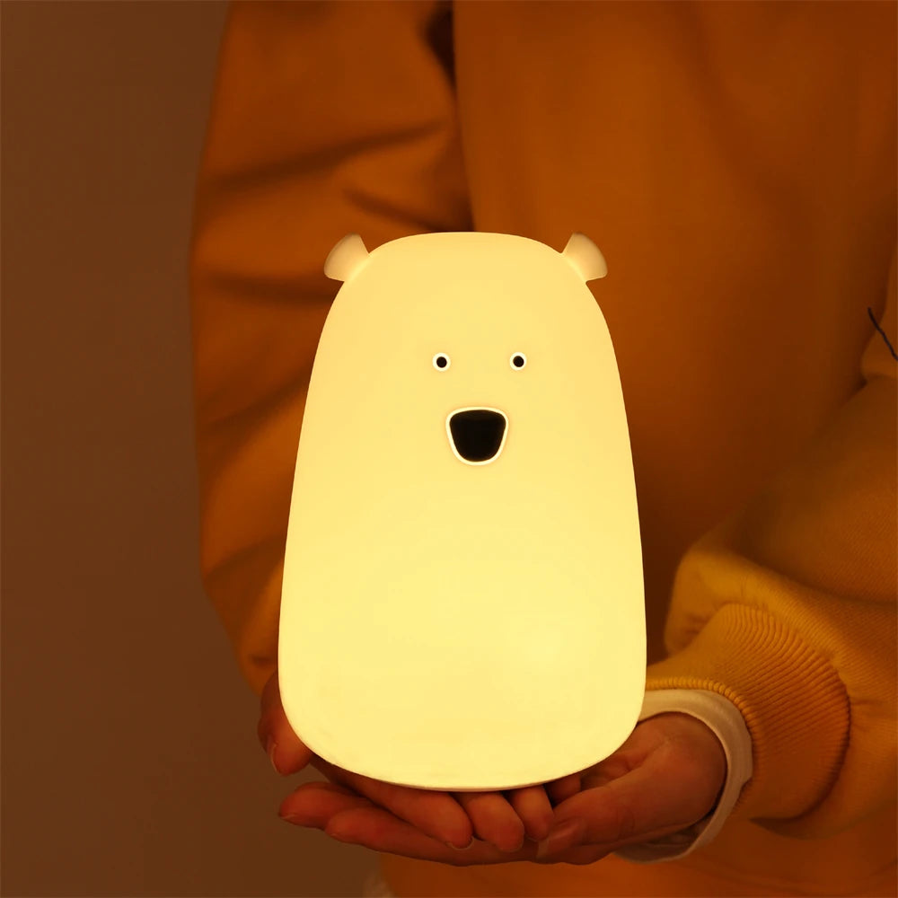 Bear Night Light, front side