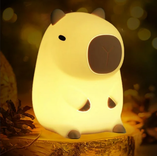 Capybara Night Light, front side