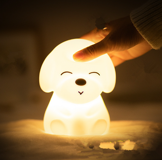 Puppy Night Light, front side